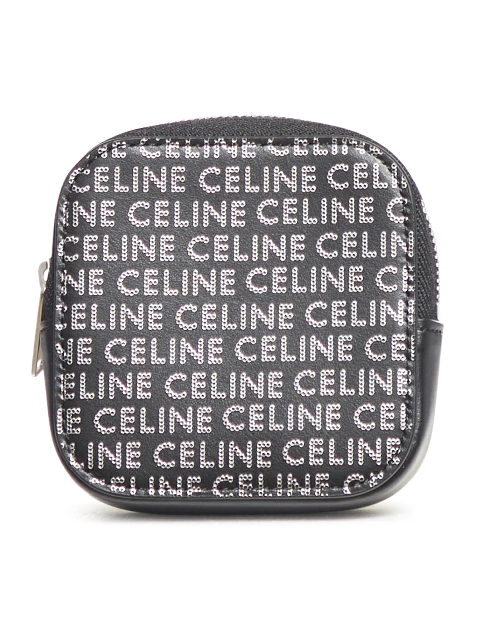 Coin purse with allover logo