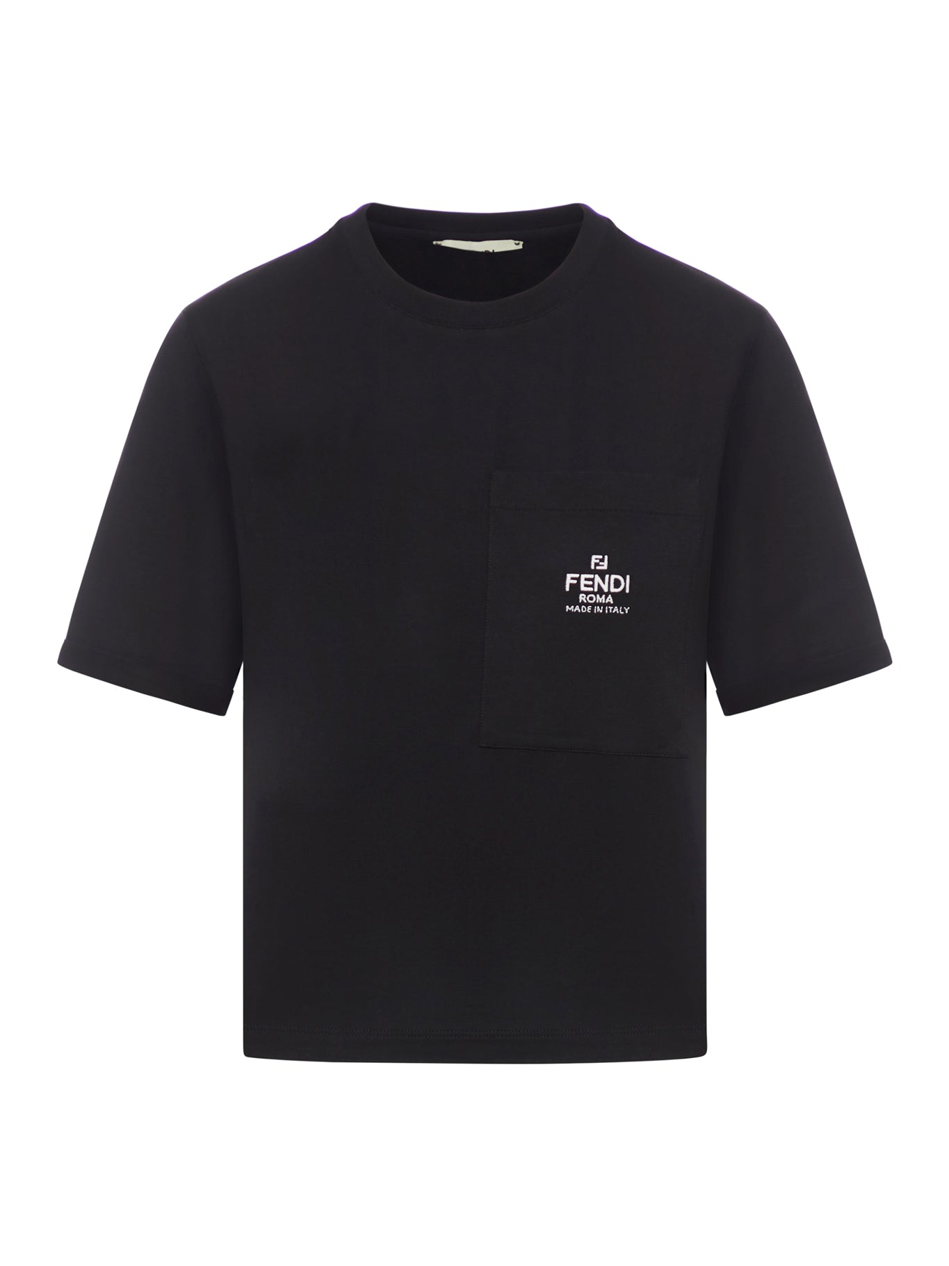 crew neck t-shirt with logo