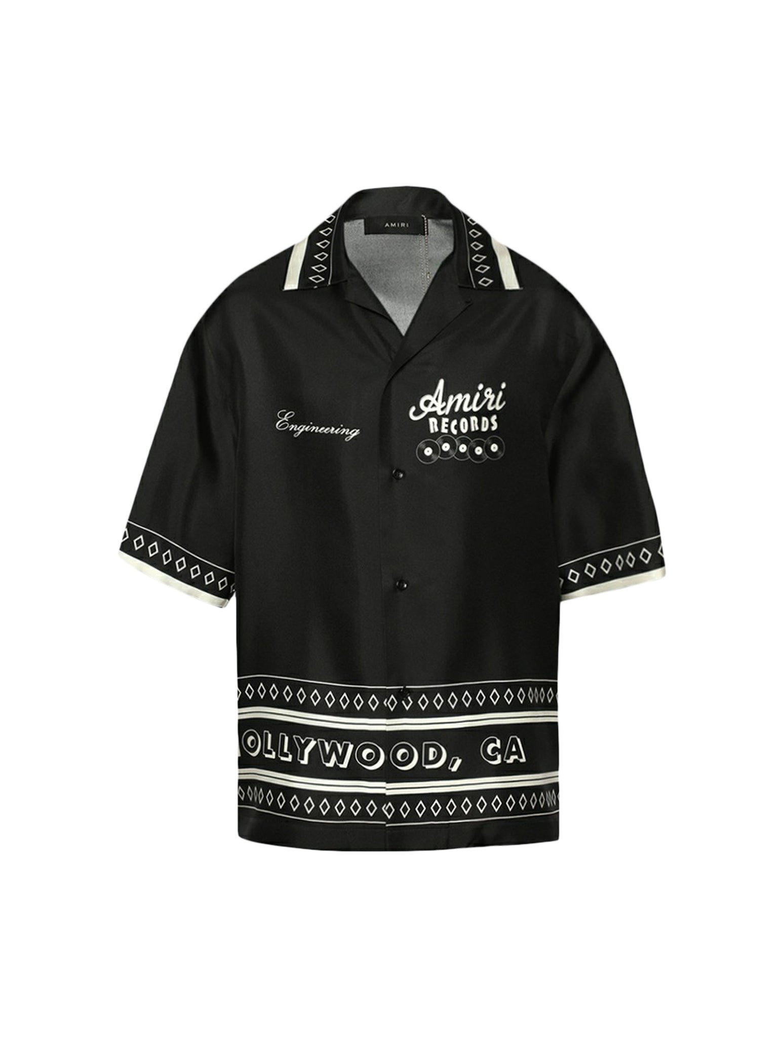 Records Short Sleeve Shirt Black