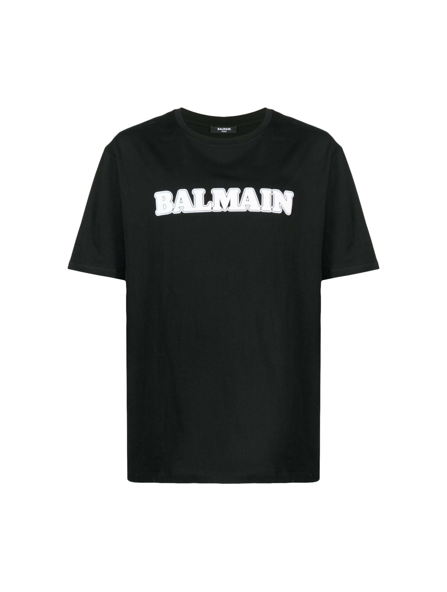 Retro flocked Balmain T-shirt
