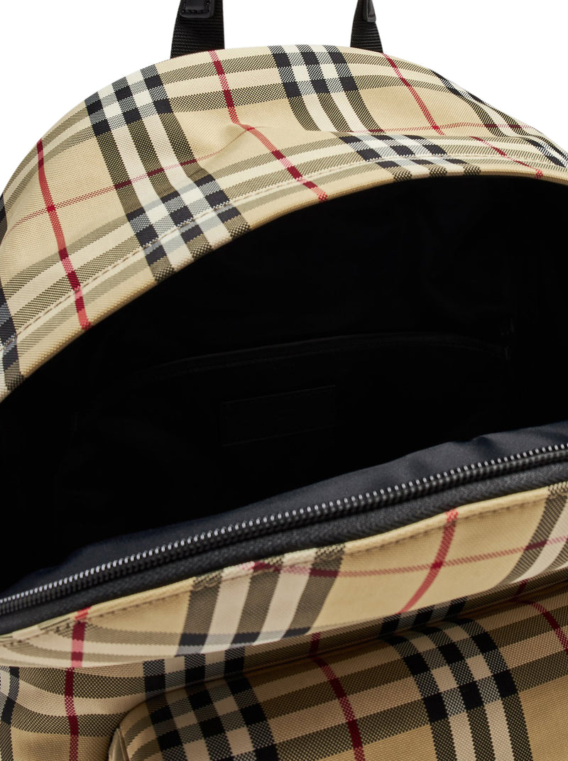 Jett backpack with Vintage Check motif