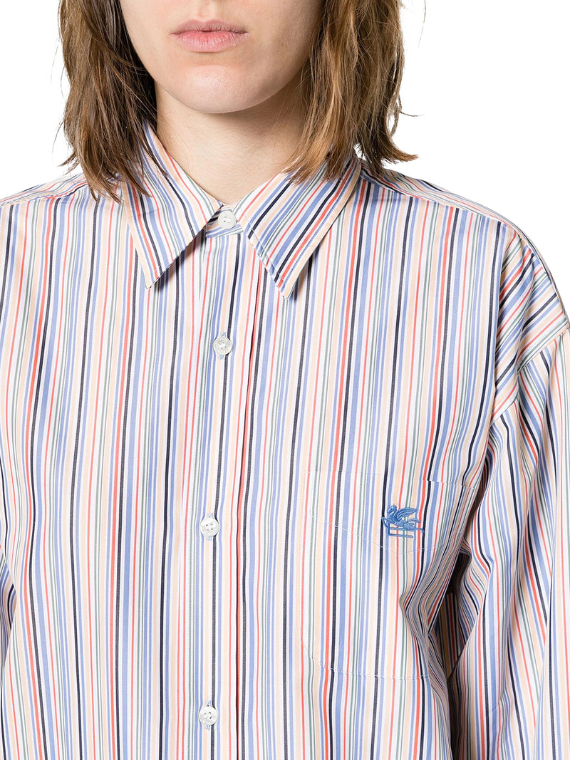 Striped Pegaso shirt