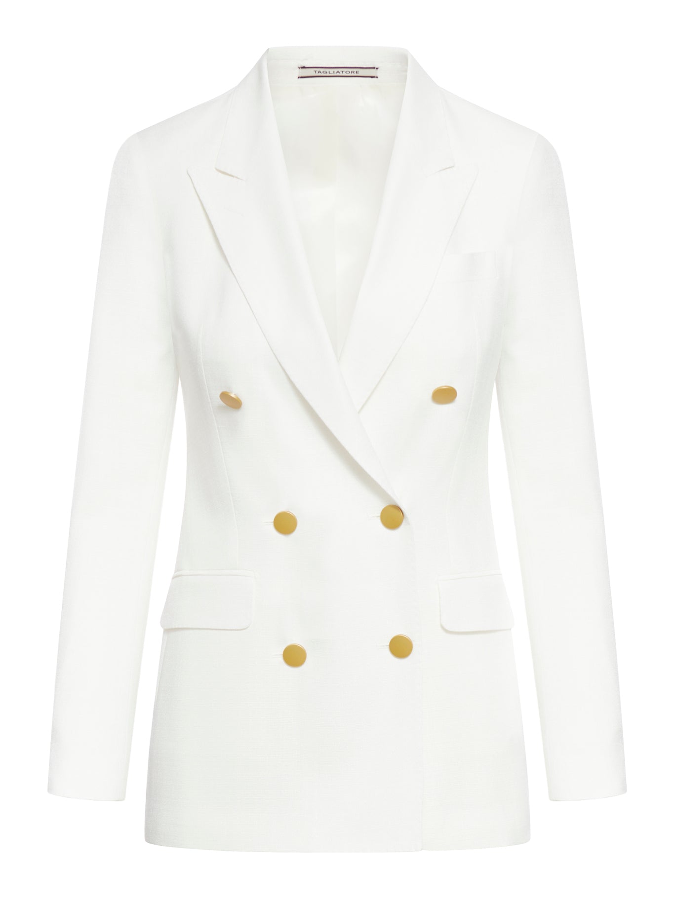 DOUBLE-BREASTED PARIGI JACKET IN COTTON