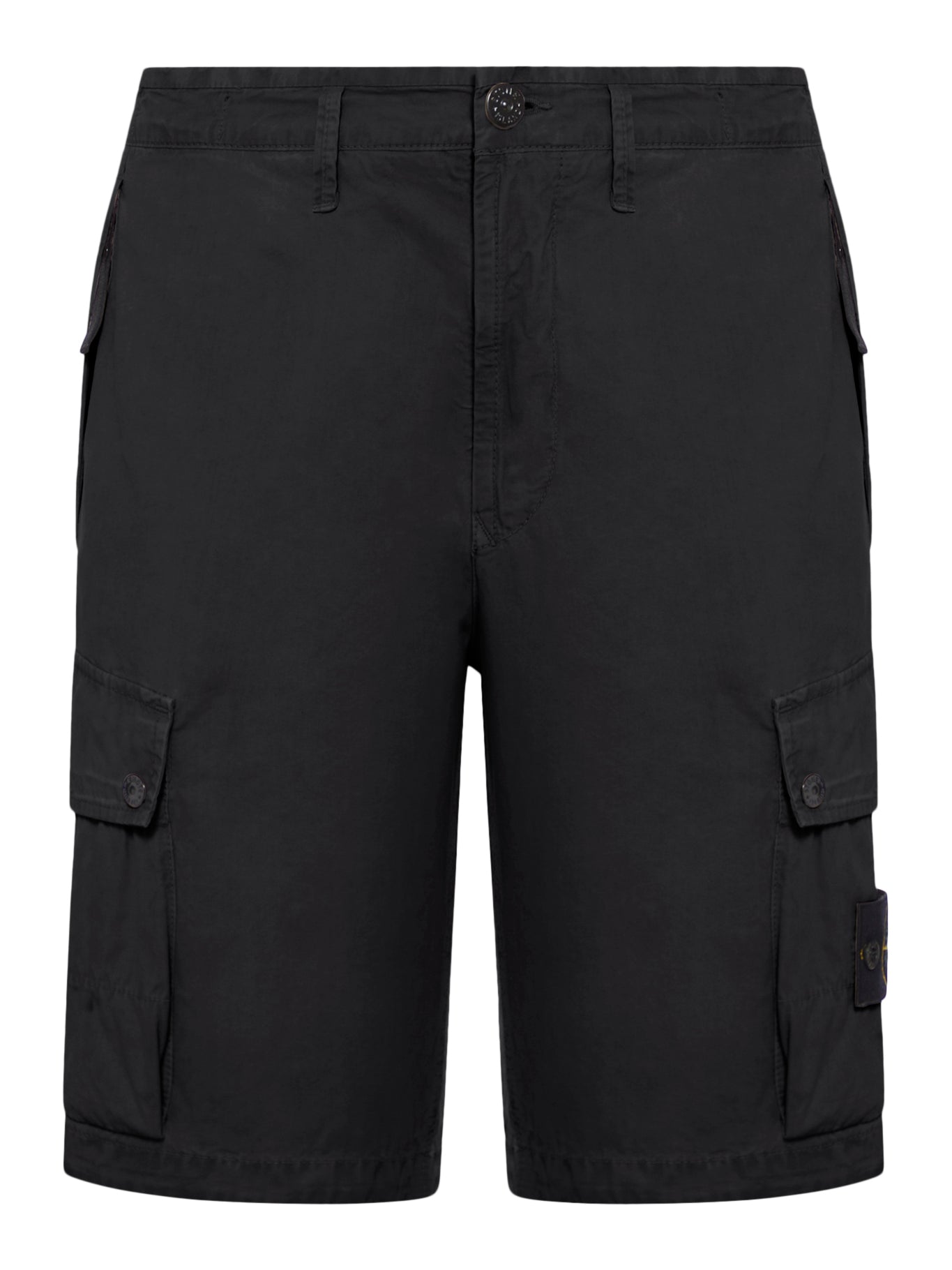 CARGO Bermuda shorts WITH LOGO PATCH AND POCKETS