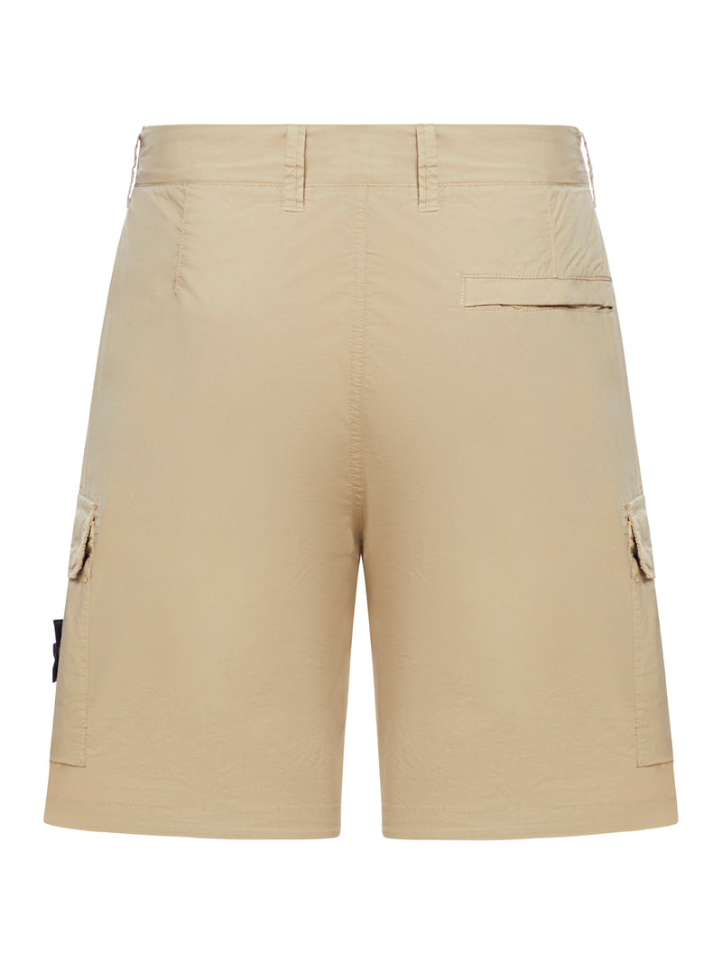 CARGO Bermuda shorts WITH LOGO PATCH AND POCKETS