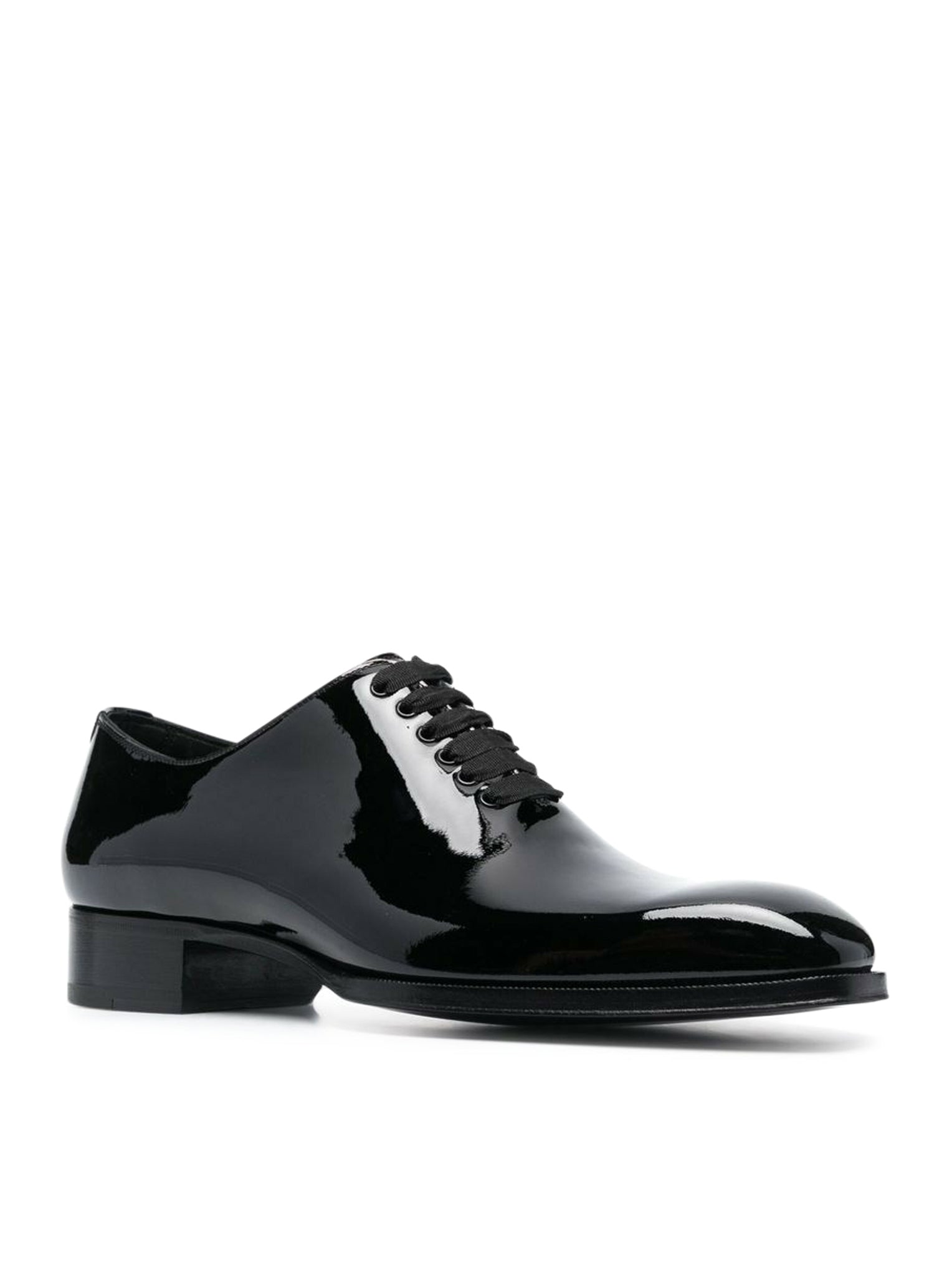 patent-finish oxford shoes