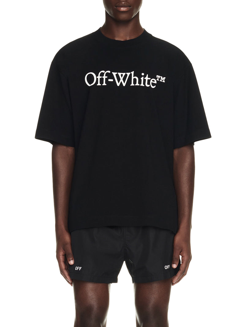 OFF STAMP SWIMSHORTS BLACK WHITE