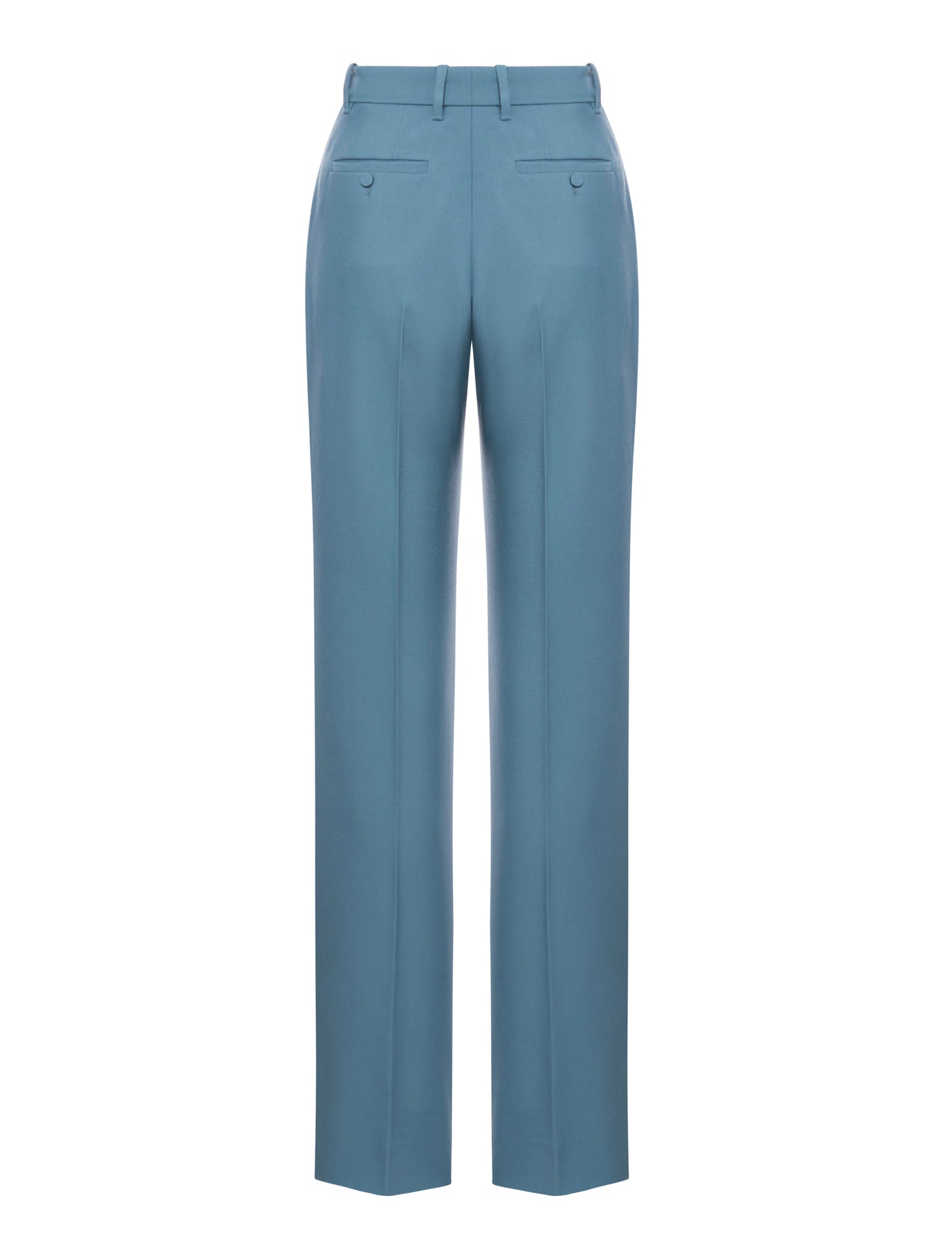 WOOL TROUSERS WITH GUCCI BIT LABEL