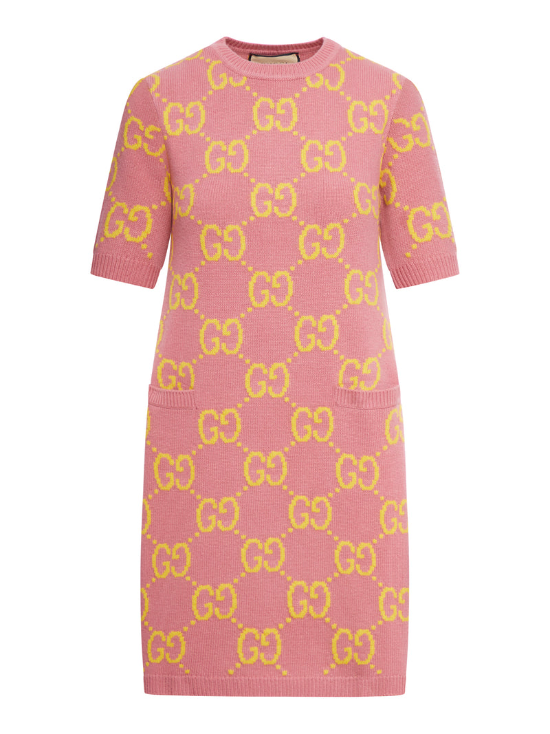 GG KNIT WOOL DRESS