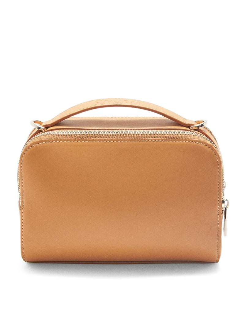 Mini Camera shoulder bag in satin calfskin