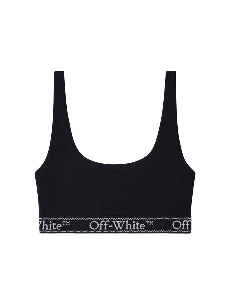 logo-underband crop top