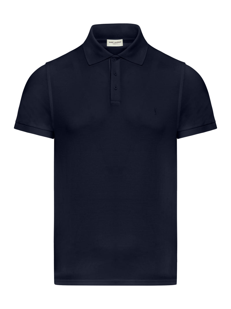 MONOGRAM POLO SHIRT IN COTTON PIQUE