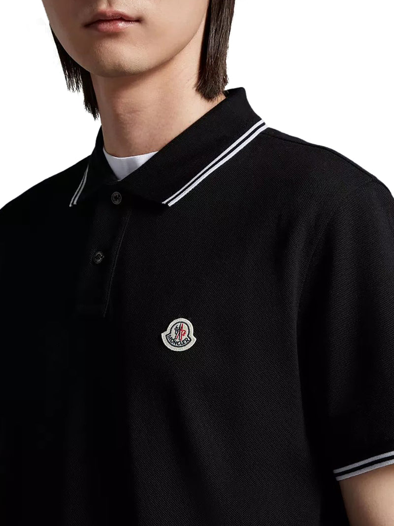 POLO SHIRT WITH ICONIC FELT