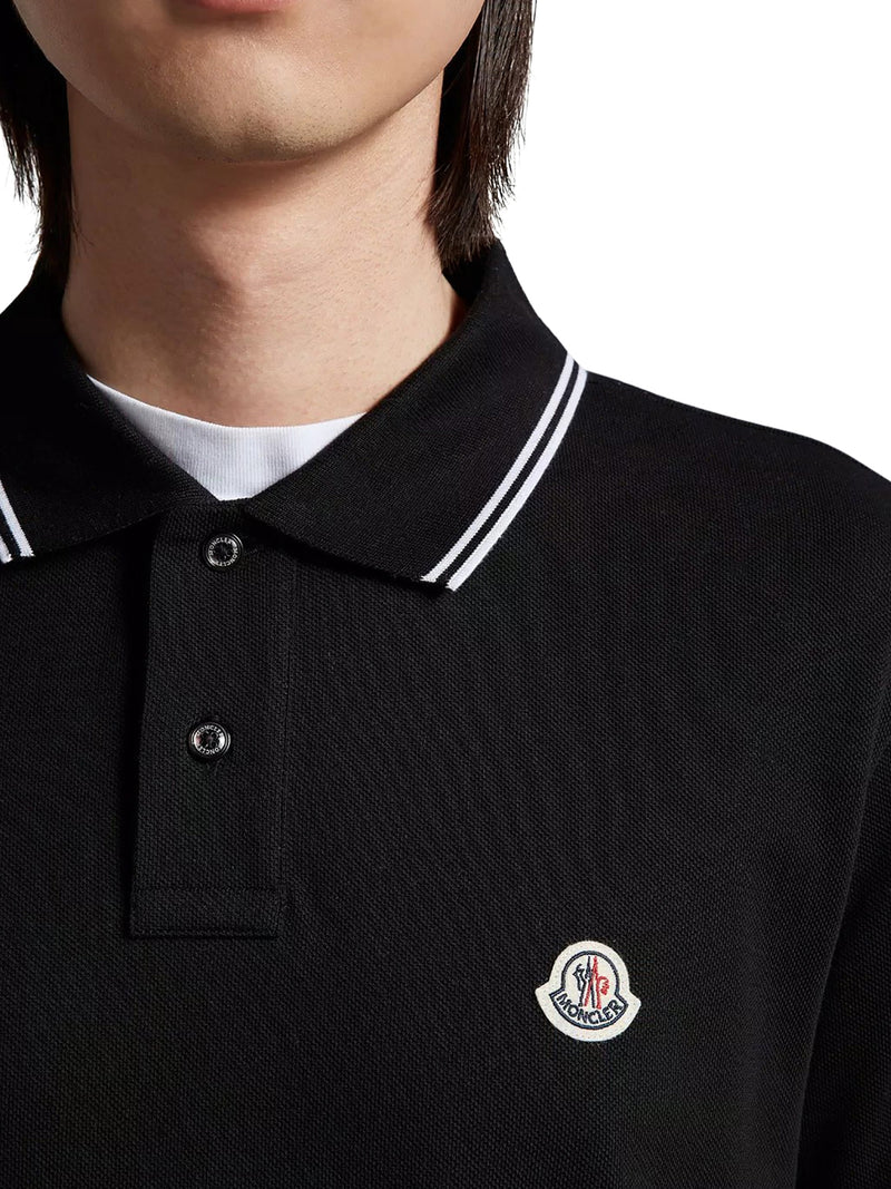 POLO SHIRT WITH ICONIC FELT