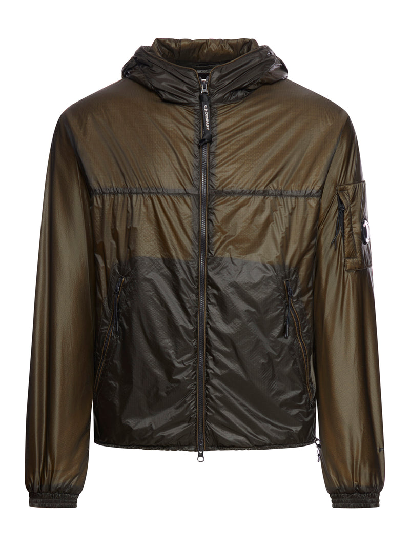 Lightweight jacket with contrasting inserts