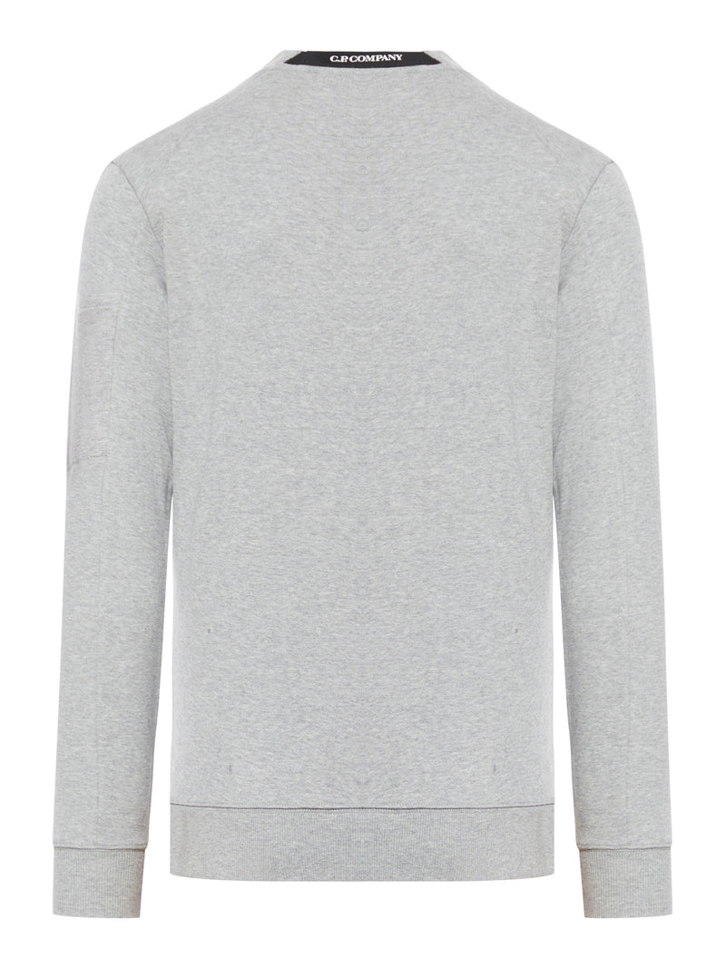 DIAGONAL RAISED FLEECE SWEATSHIRT